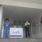 El President del CAT ha entregat les mascaretes a l'Hospital Verge de la Cinta de Tortosa