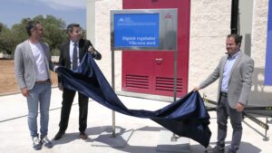Representants de l'Ajuntament de Vila-seca, l'Agència Catalana de l'Aigua i el CAT han inaugurat les noves instal·lacions.